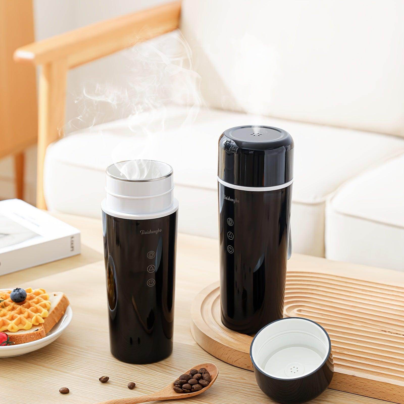 12V Portable Electric Kettle - 420ml Insulated Car Cup - My Store