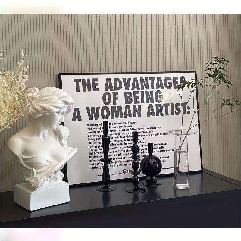 Romance Glass Candleholder - My Store