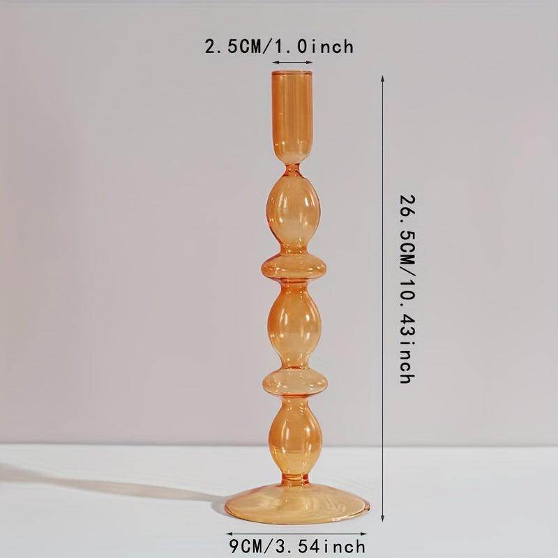 Romance Glass Candleholder - My Store
