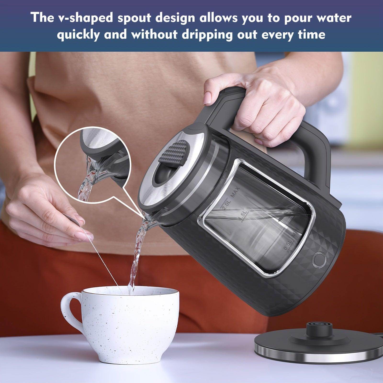 Electric Tea Kettle with Auto Shut-Off - My Store
