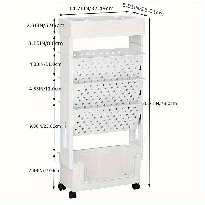 Modular PVC Storage Drawer Organizer with Wheels - My Store