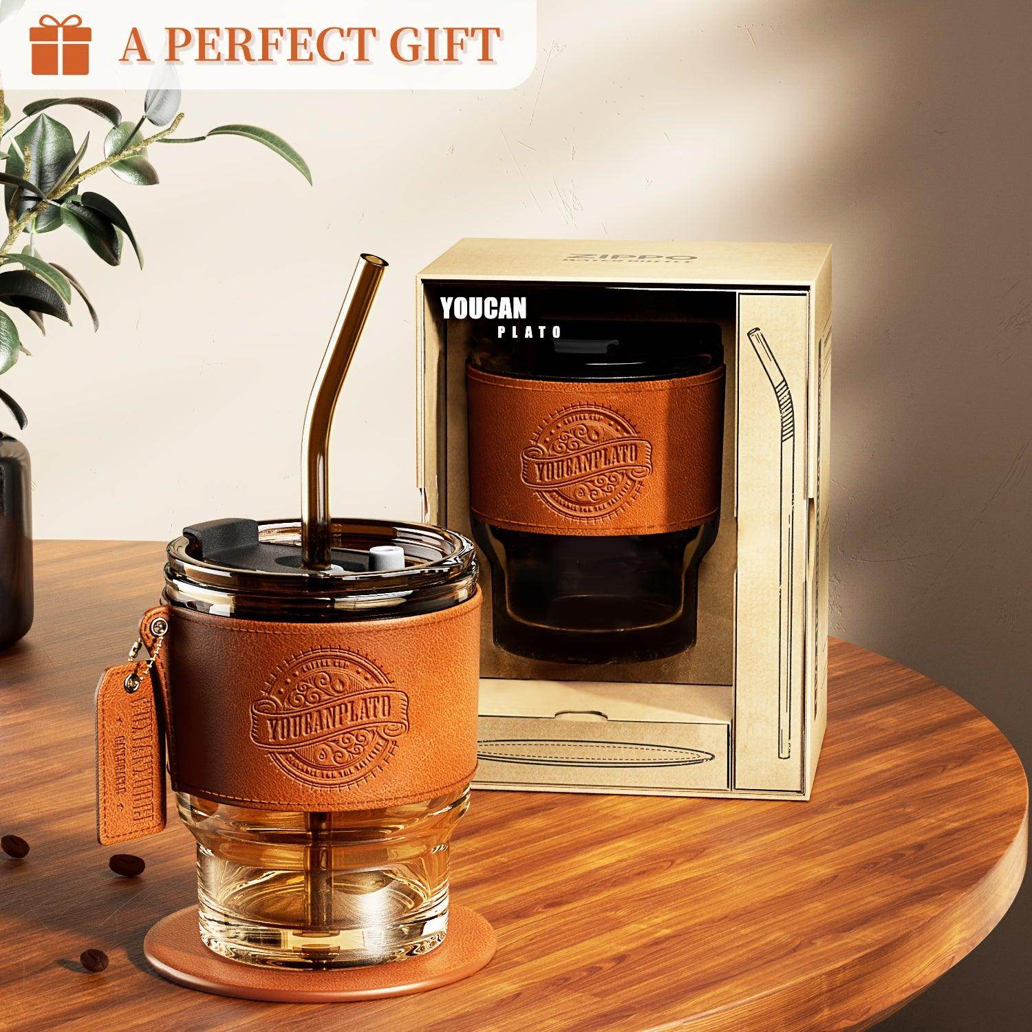 14 Oz Coffee Cup, Coffee Mug, Iced Coffee Cups With Lids - My Store