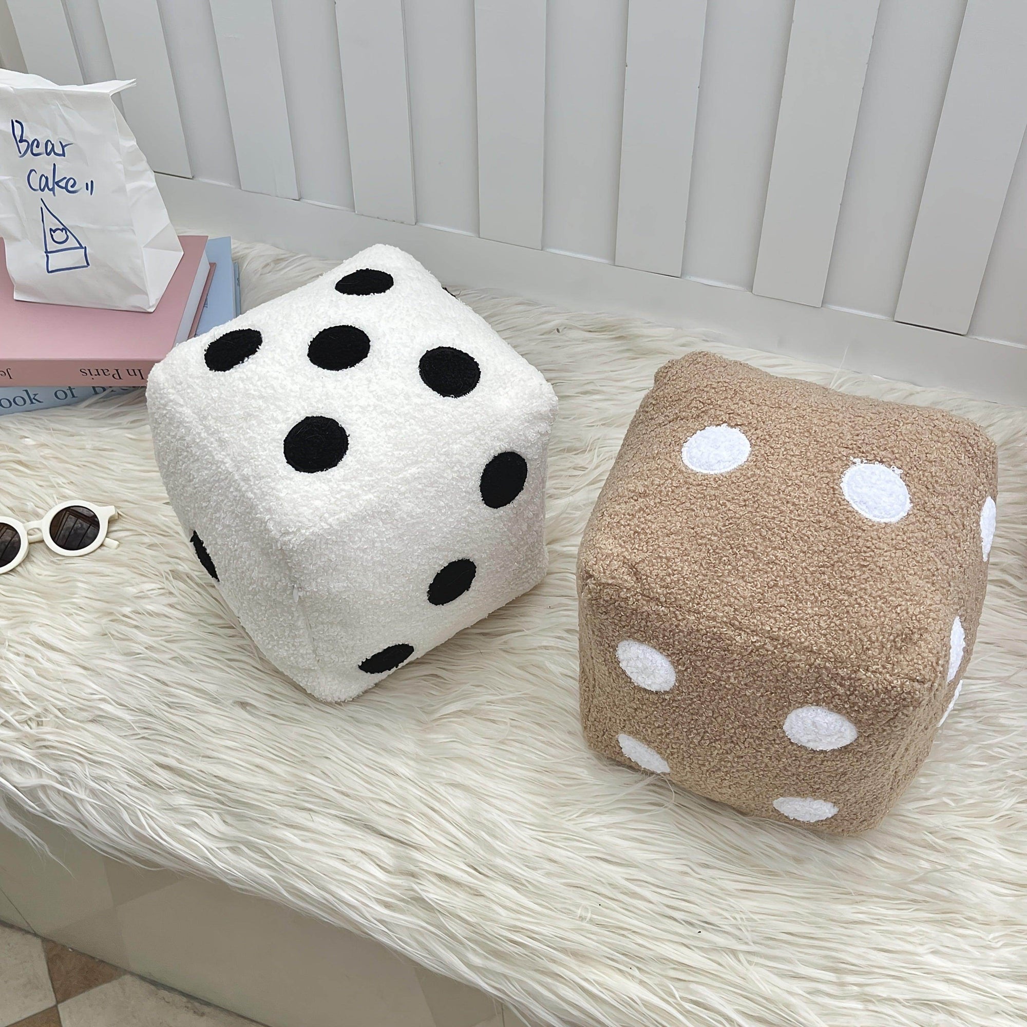 Soft Decorative Dice Throw Pillow - My Store