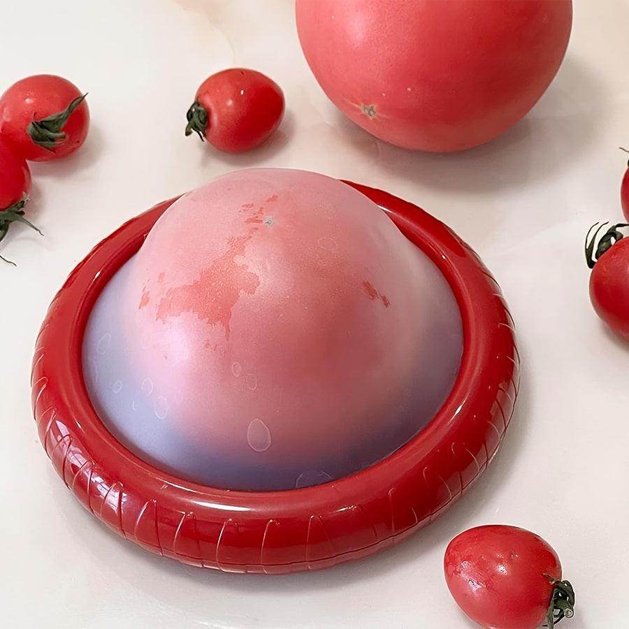 Silicone Vegetable Storage Set - 4pcs Reusable Containers - My Store