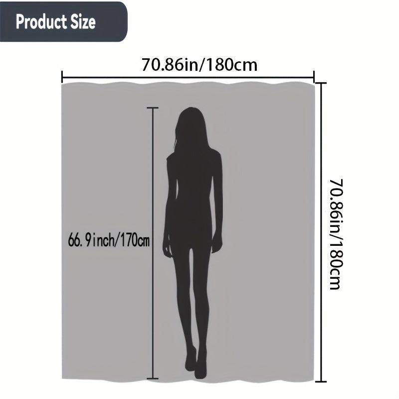 Cat Water-Resistant Polyester Shower Curtain - My Store