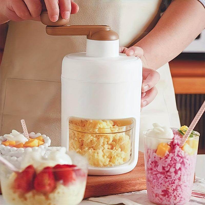 Manual Ice Breaker Ice Cream Machine Set - My Store