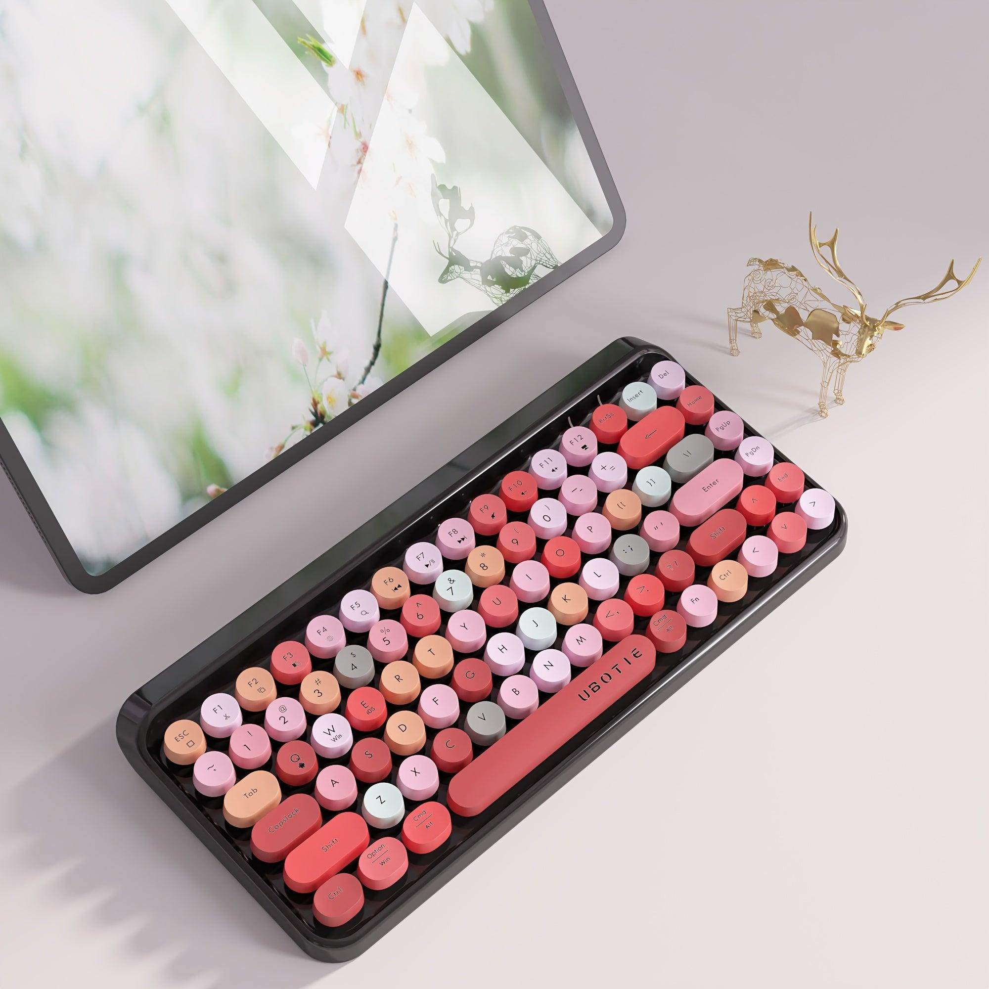 Wireless Retro Keyboard - My Store