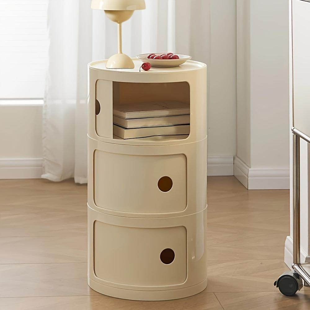 2/3/4 Drawer Bedside Table - 1pc Storage Cabinet - My Store