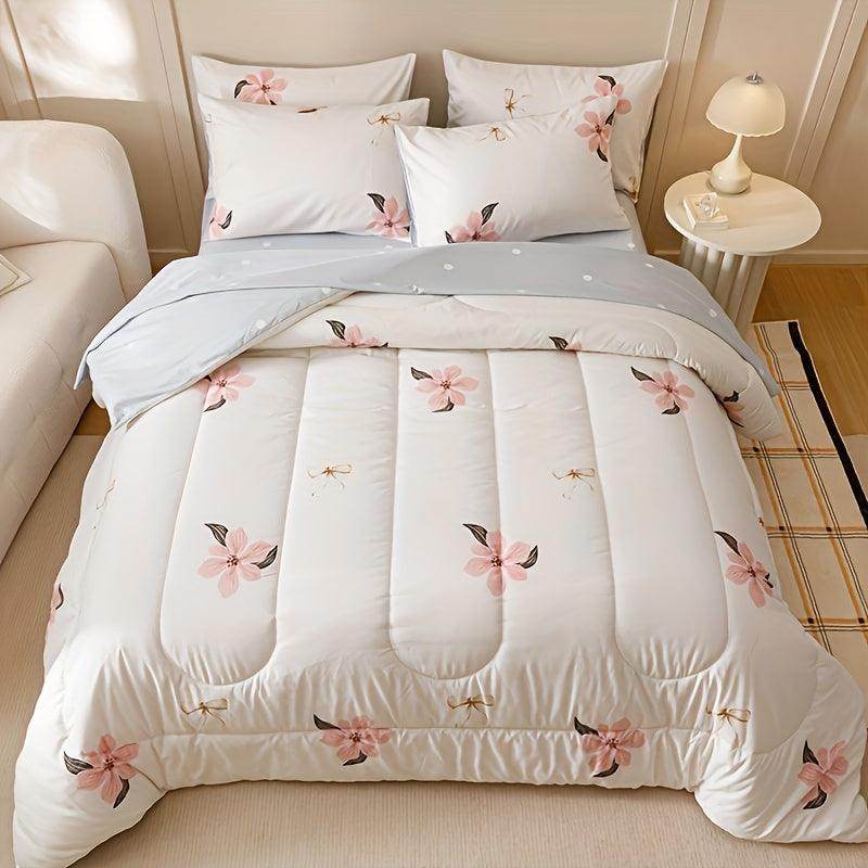 7pcs Fashion Freshness Nature Rural Flowers Quilt Set - My Store