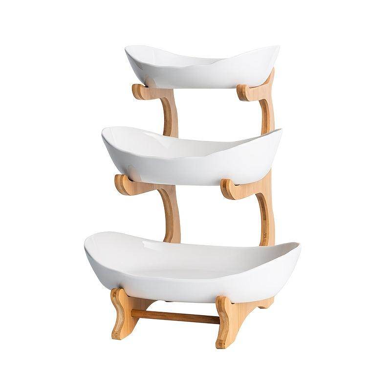 2/3 Tier Fruit Rack Snack Storage Plate - My Store