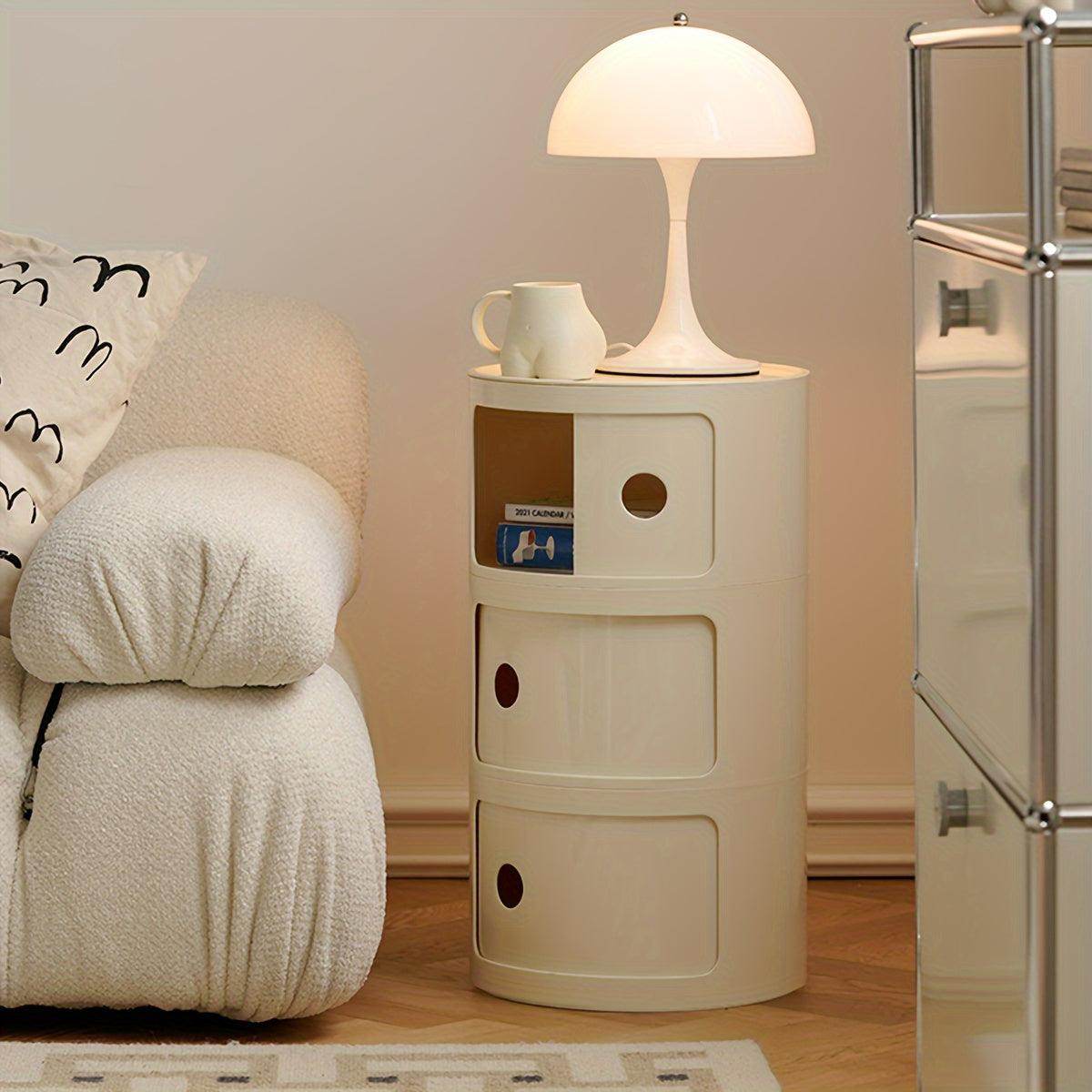 2/3/4 Drawer Bedside Table - 1pc Storage Cabinet - My Store