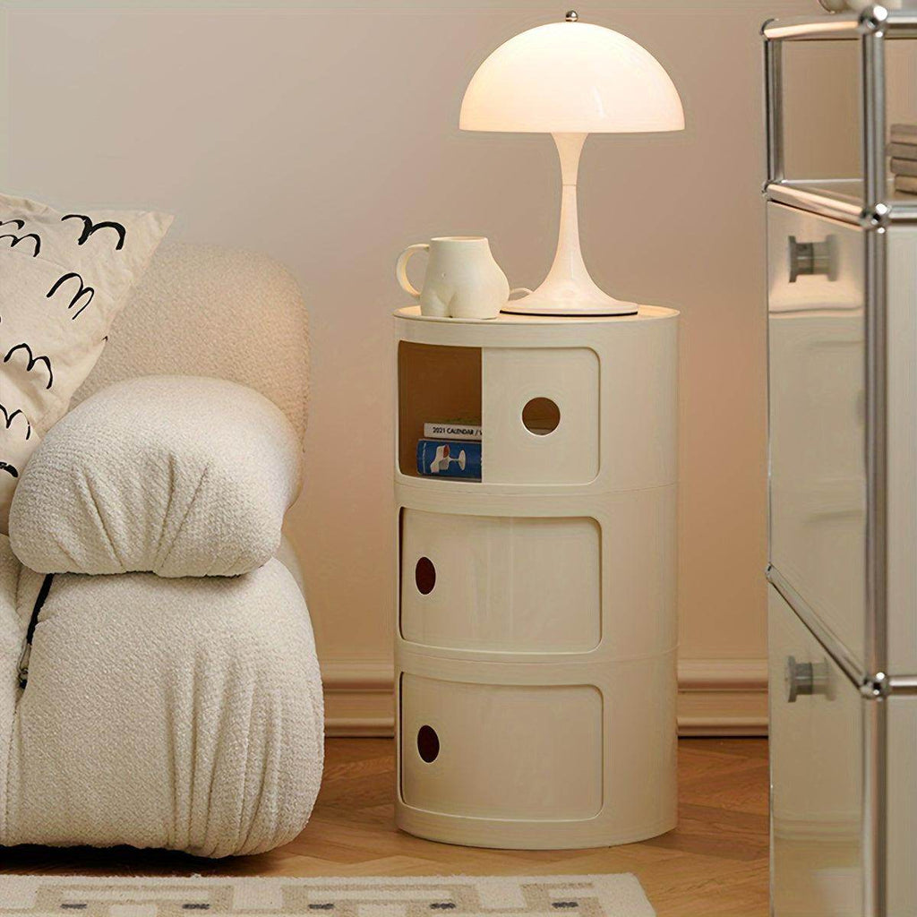 2/3/4 Drawer Bedside Table - 1pc Storage Cabinet - My Store