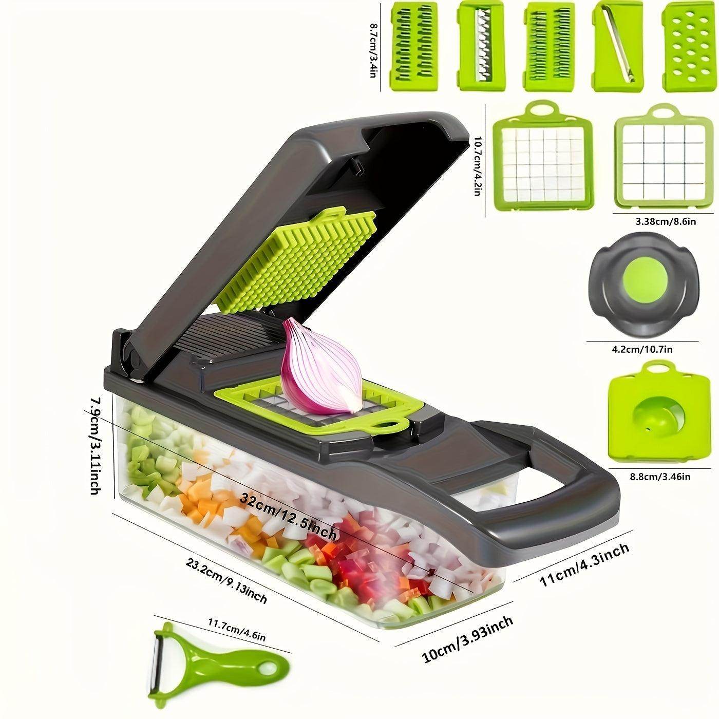 16-in-1 Multifunctional Vegetable Chopper Set - My Store