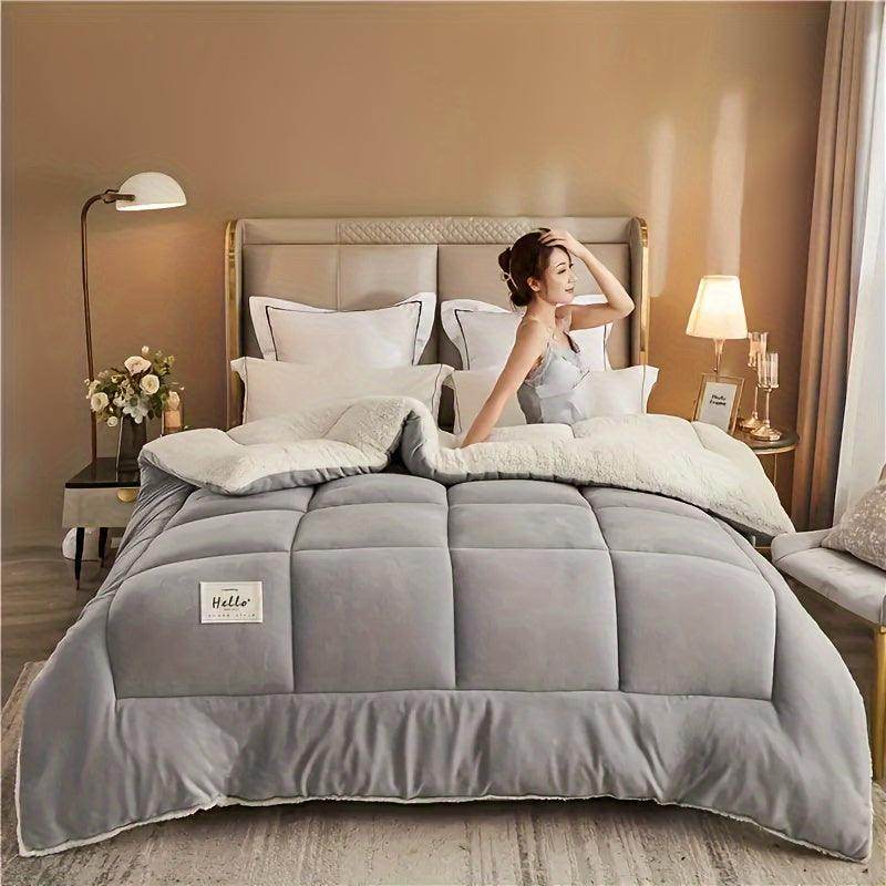 Thick Comforter - All-Season Quilted Ultra Soft Blanket - My Store