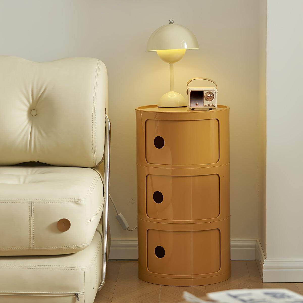 2/3/4 Drawer Bedside Table - 1pc Storage Cabinet - My Store