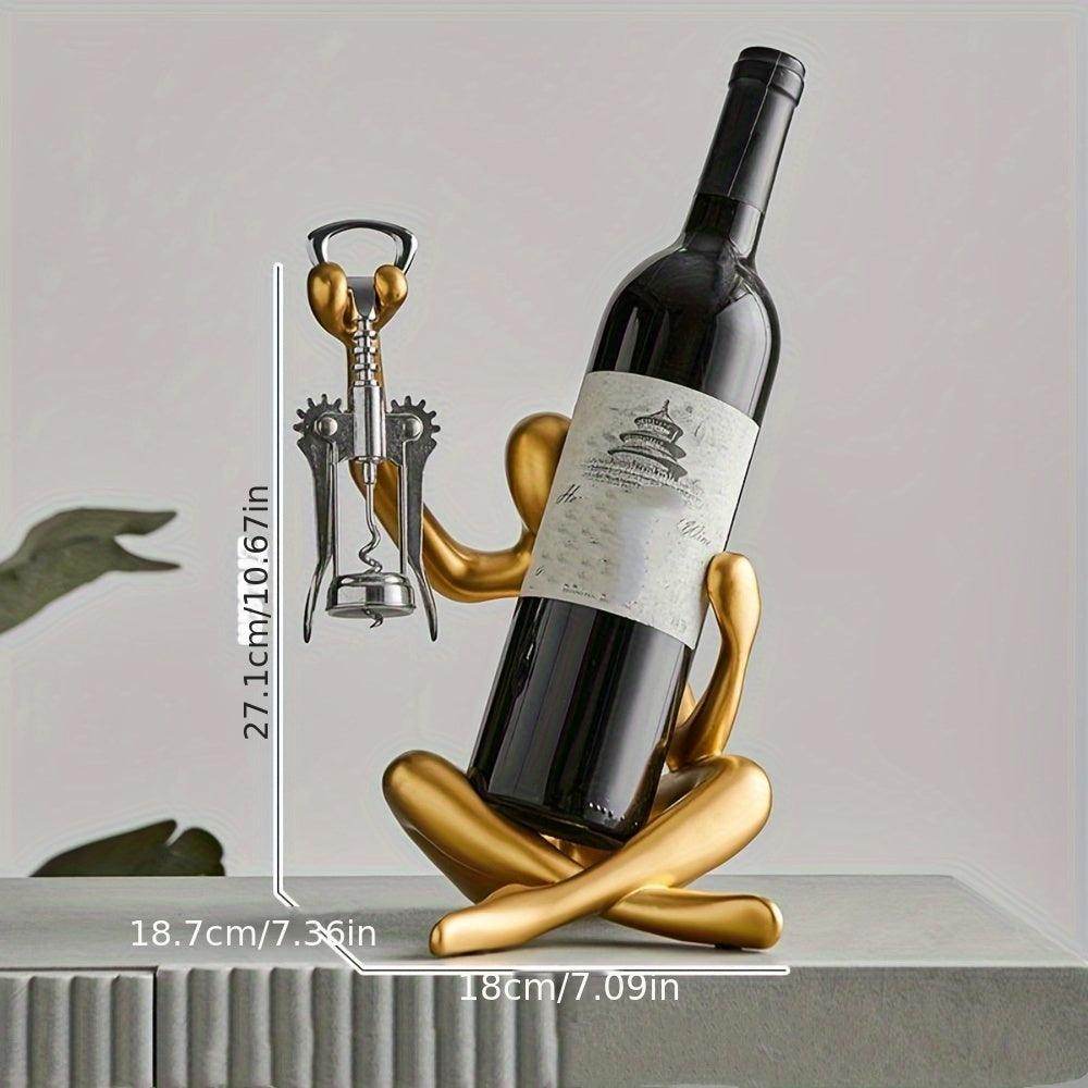 Modern Luxury Red Wine Rack - My Store