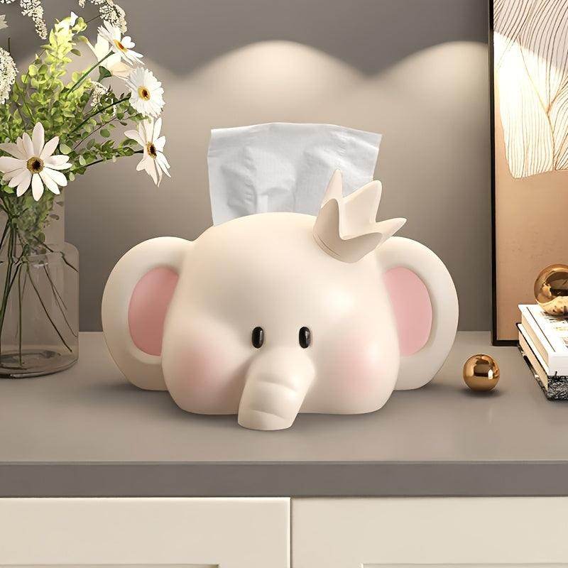 Chic Elephant-Shaped Tissue Box Holder - My Store
