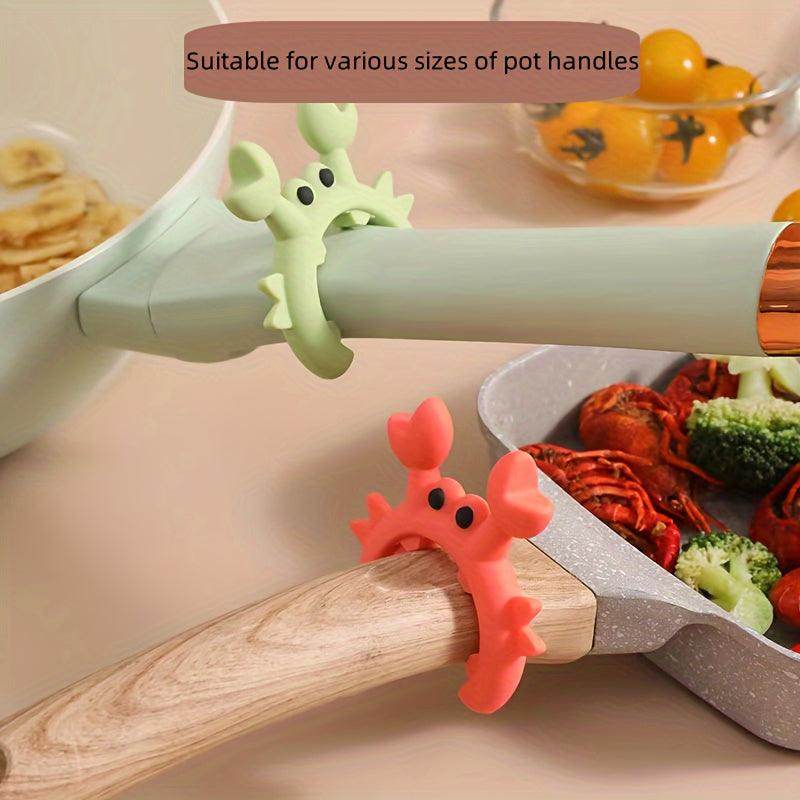 Cute Crab Silicone Spatula Holder - My Store