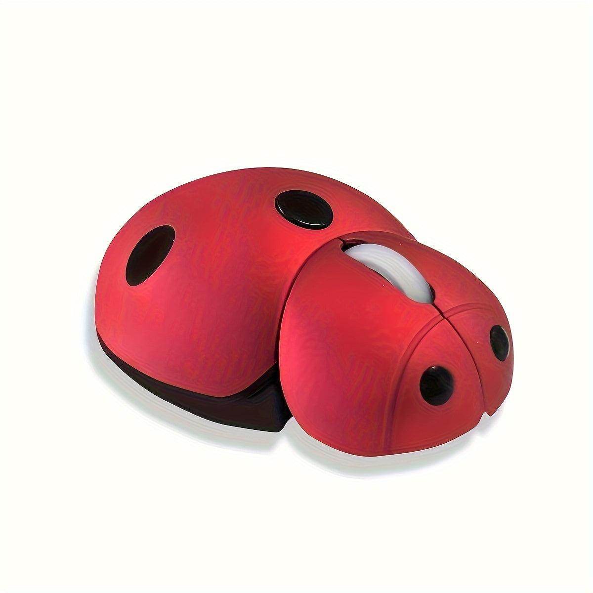 Dual Mode Wireless Cute Ladybug Design Mouse - My Store