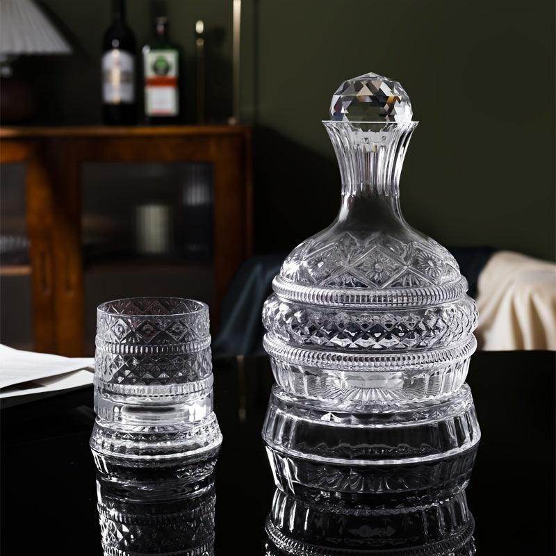 Luxury Crystal Glass Wine Decanter Set - My Store