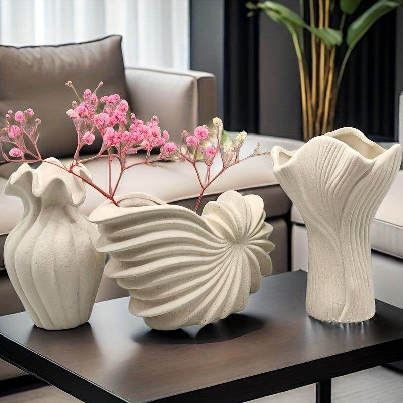 Boho Ceramic Flower Vase - My Store