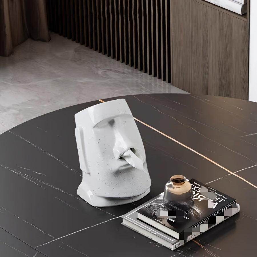 Moai Ceramic Tissue Box Holder - My Store