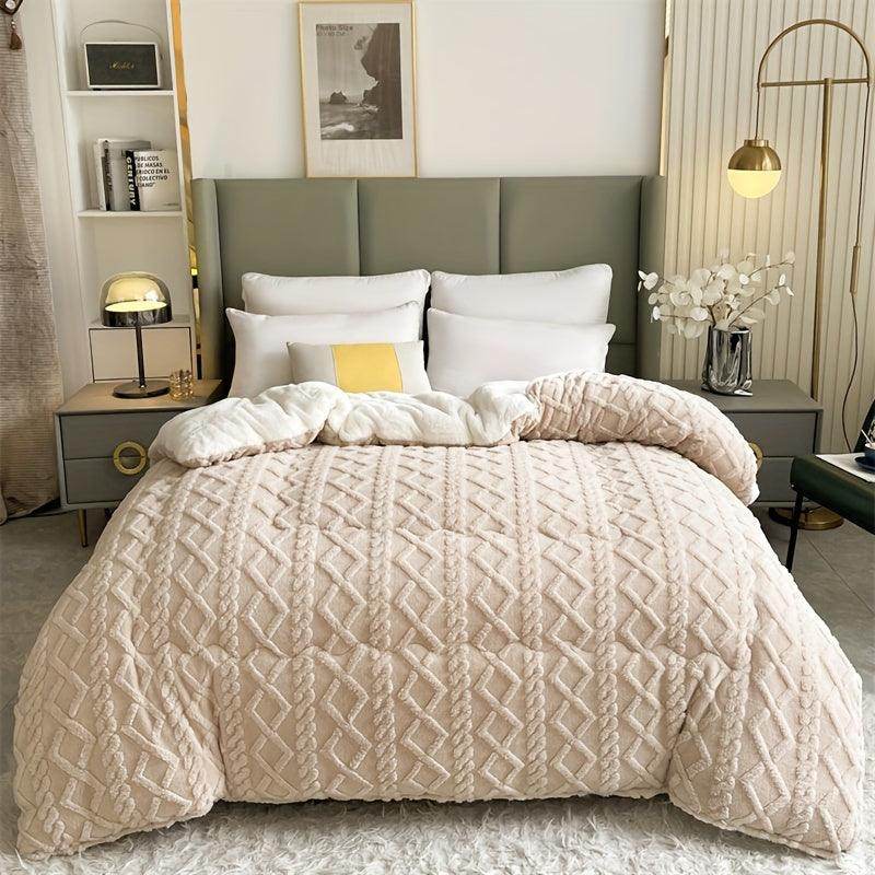 Thick Warm 1pc Luxury Taffeta Quilt - My Store