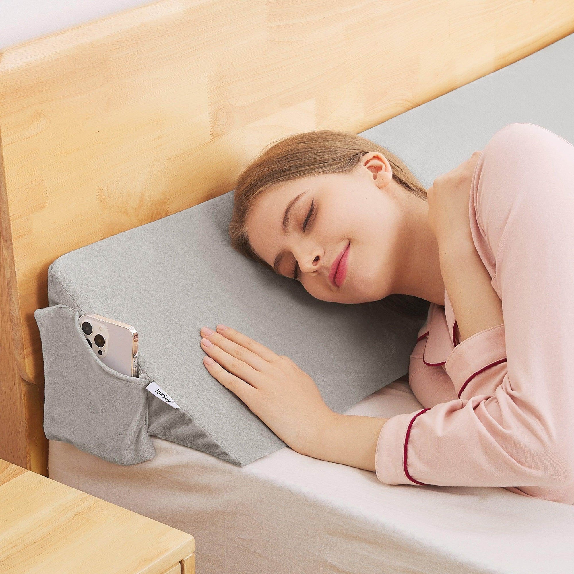 Adjustable High-Density Foam Headboard Pillow - My Store