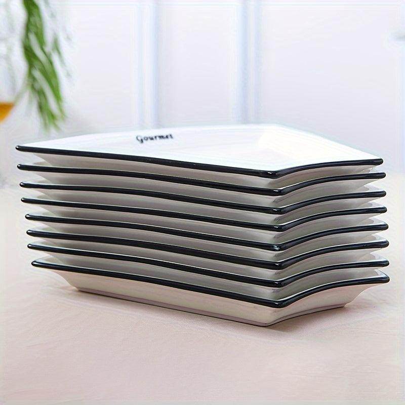 9pcs White French Platter Set - My Store