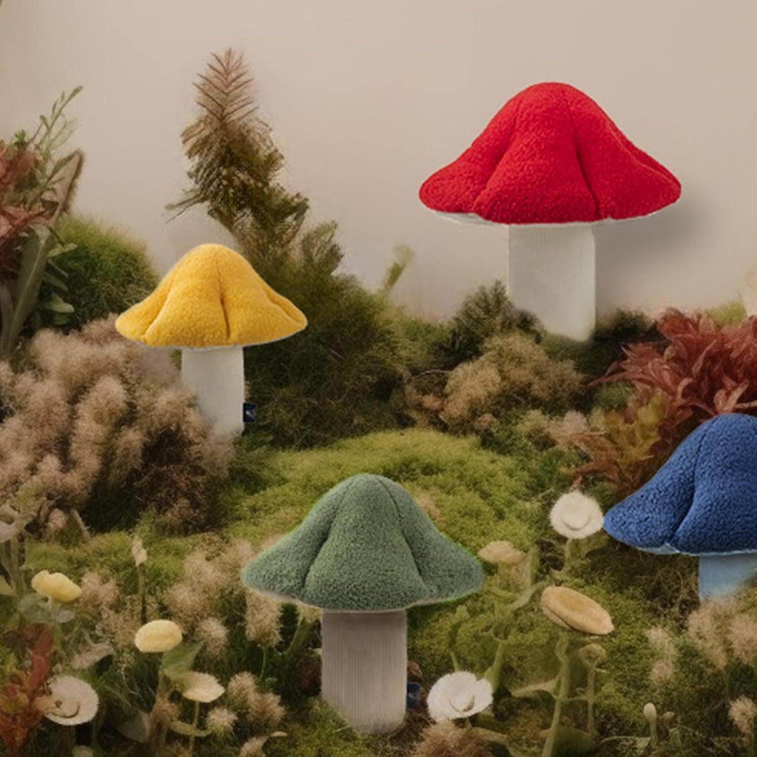 Mushroom Shaped Decorative Throw Pillow - My Store