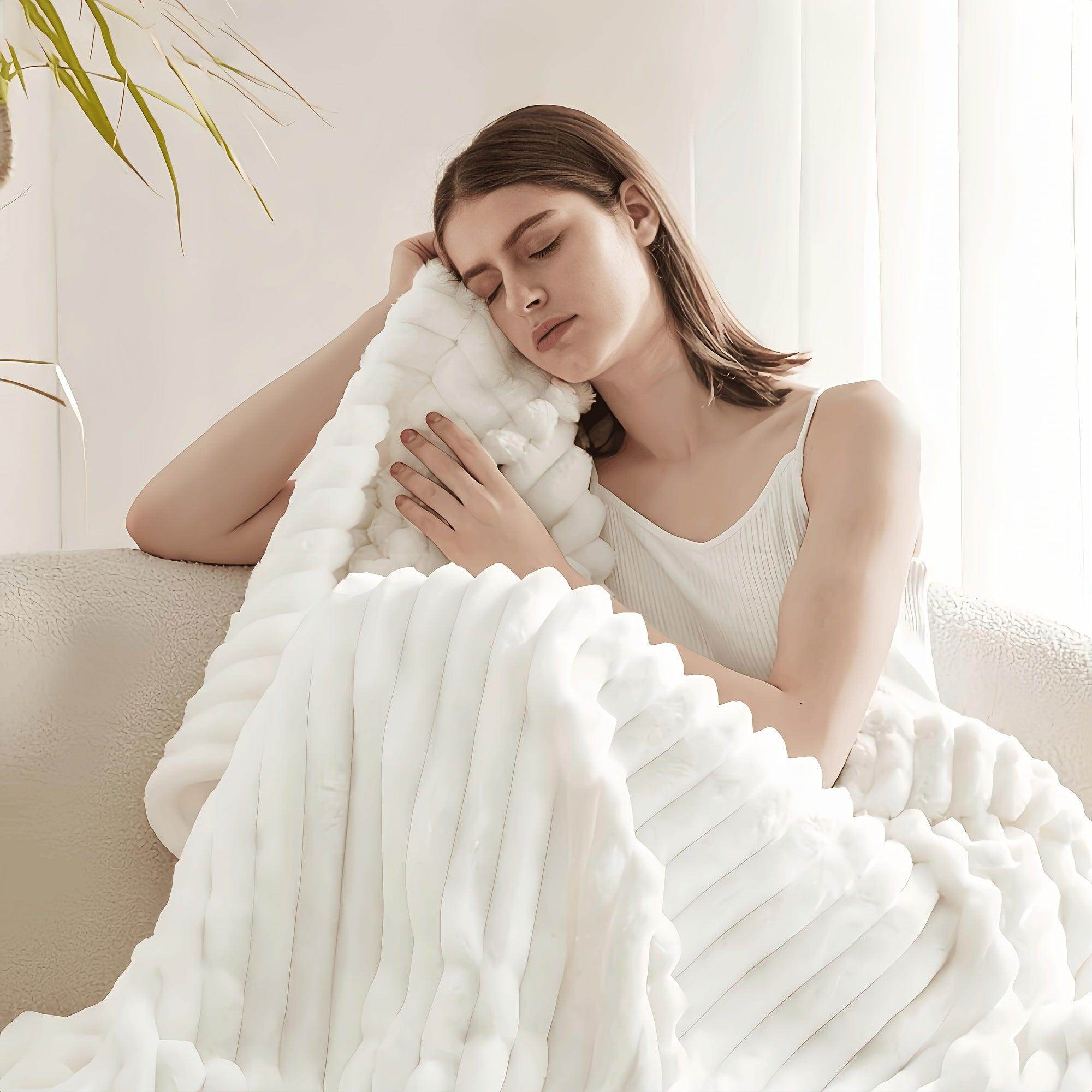 Luxury Lightweight Fleece Throw Blanket - My Store