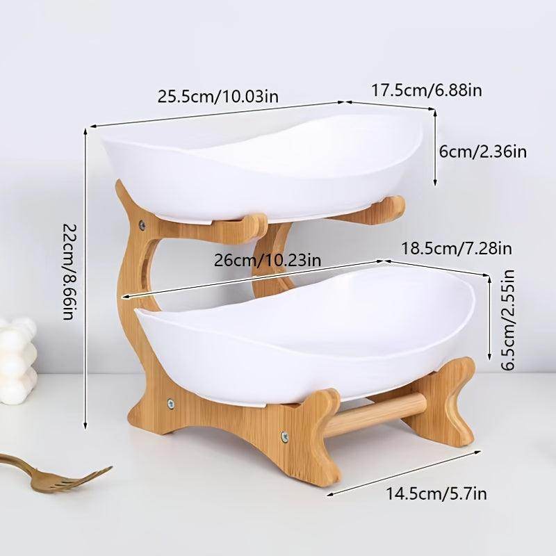 2/3 Tier Fruit Rack Snack Storage Plate - My Store