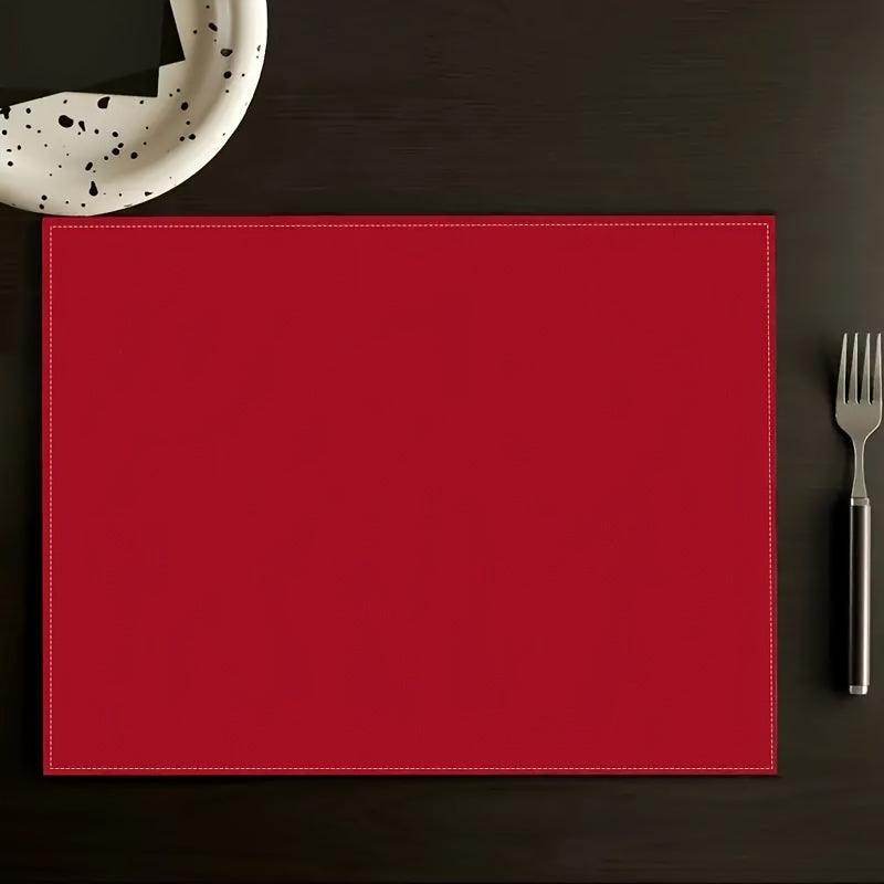 Red Theme Linen Table Runner Set - My Store