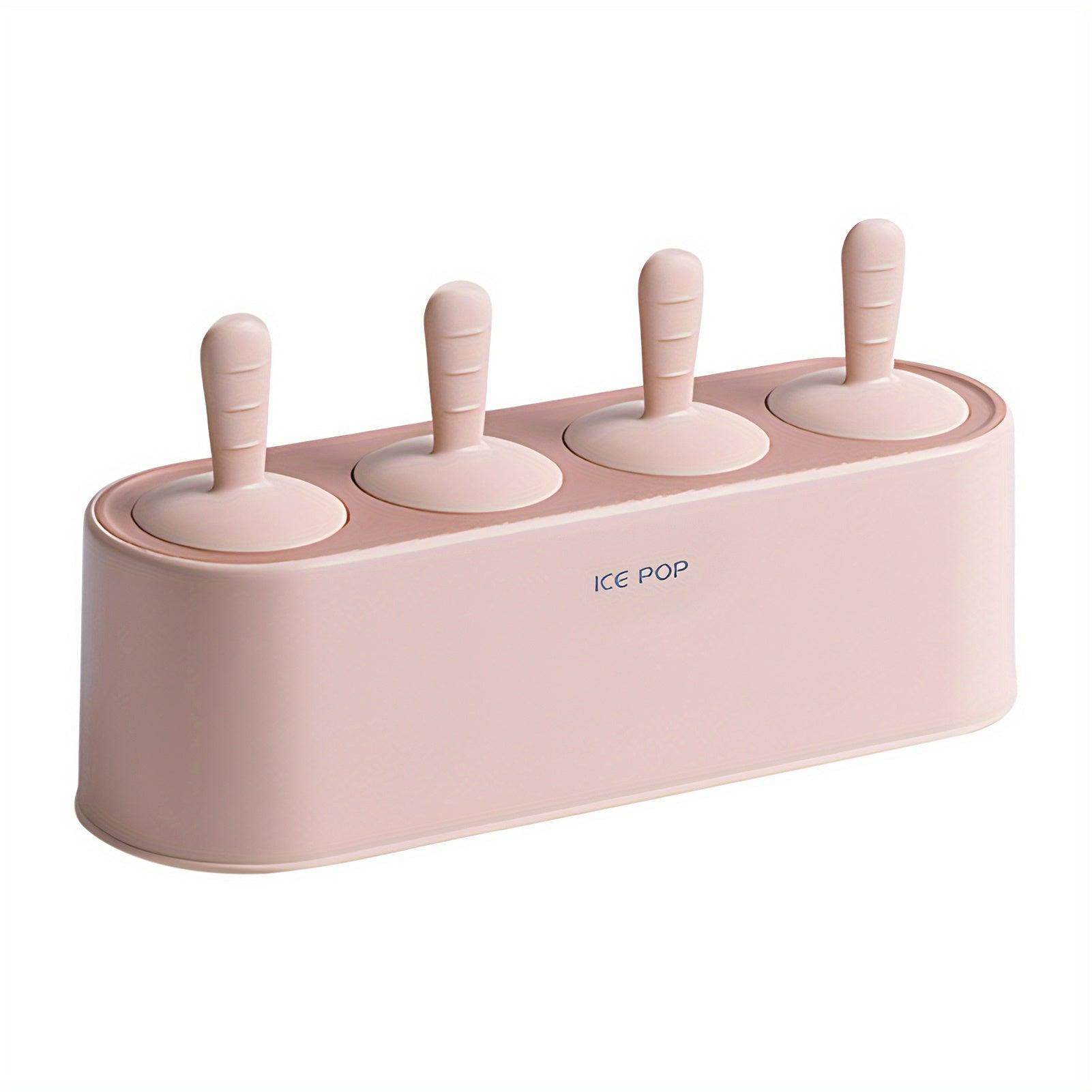 4-Slot Flexible Silicone Ice Lollipop Mold - My Store