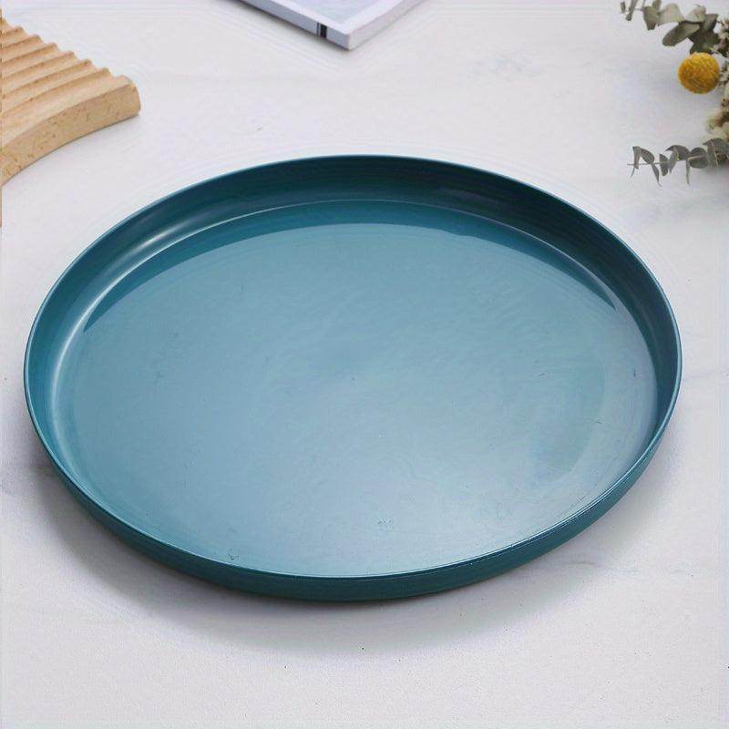 Unbreakable Decorative Round Tray - My Store
