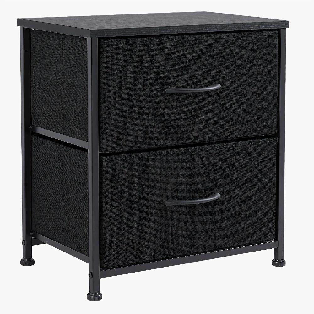 Nightstand with 2 Storage Drawers - My Store