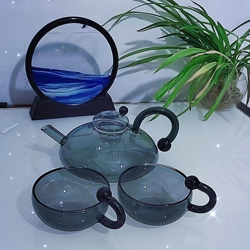 Borosilicate Glass Teapot - High Heat Resistant Tea Kettle - My Store