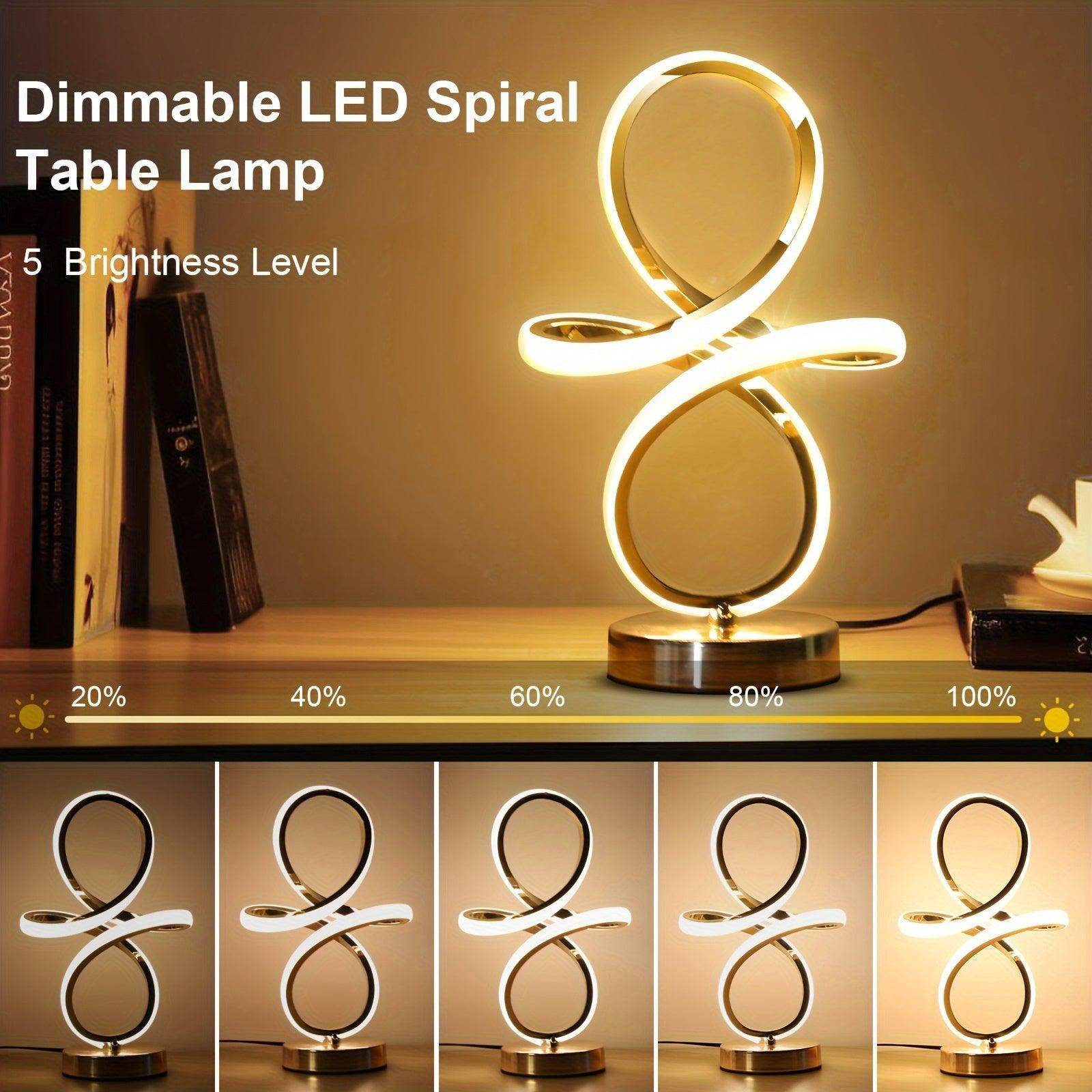 Dimmable RGB LED Table Lamp – 7 Colors & 20 Light Modes - My Store