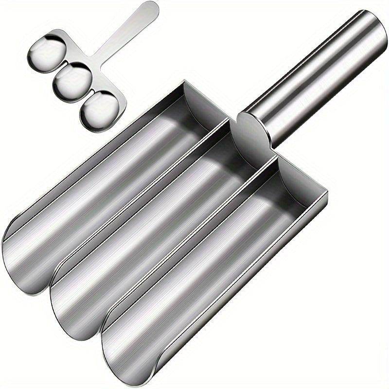 Stainless Steel Meatball Maker Set (2-Piece) - My Store