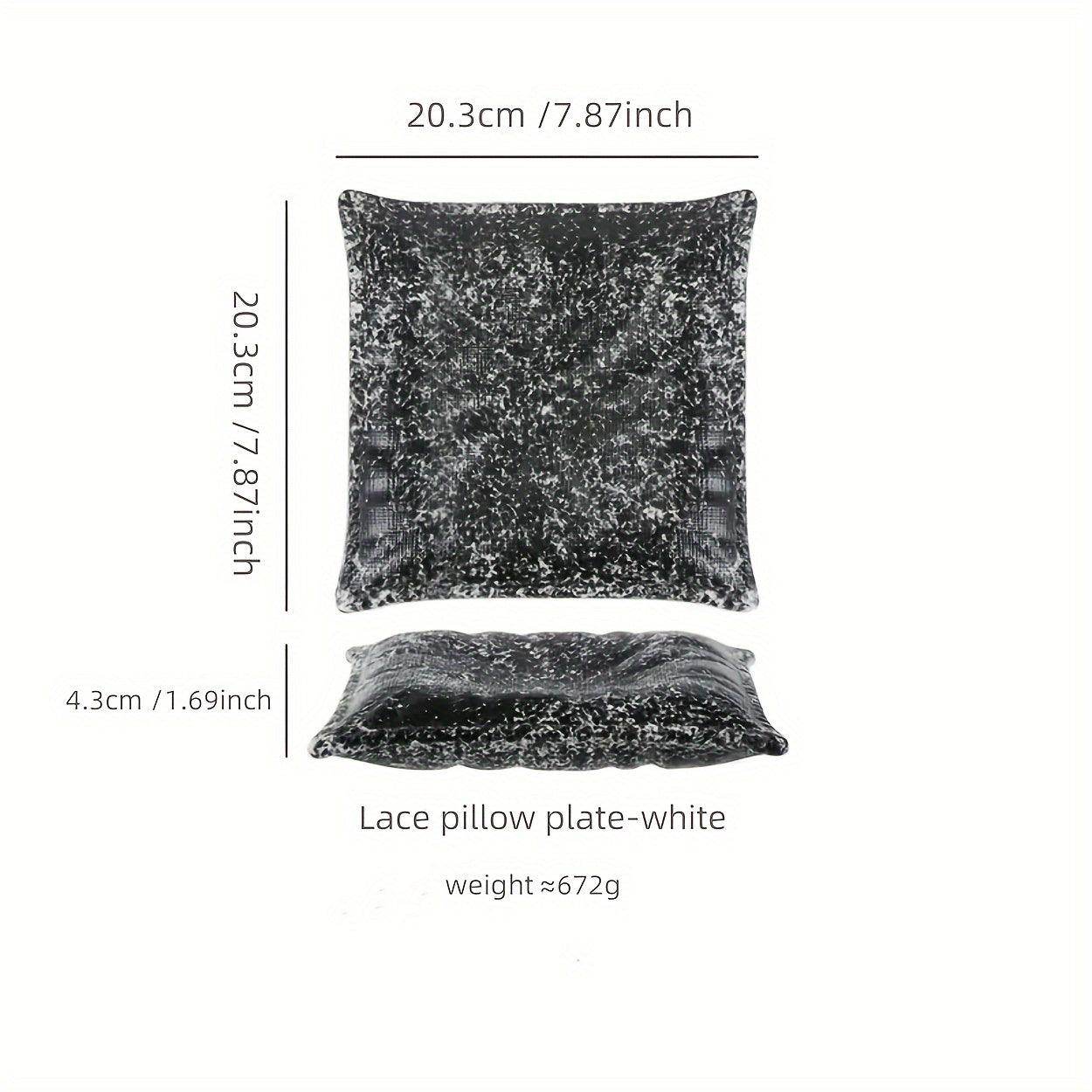 Elegant Oval Ceramic Salad Plate - My Store