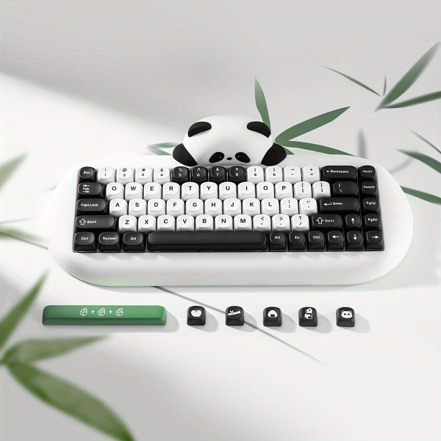 Panda White Wireless Mechanical Gaming Keyboard - My Store
