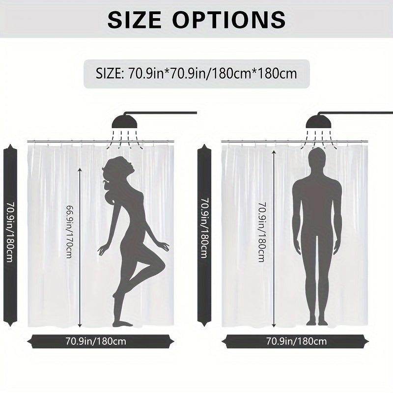 Beach & Cabin Scenery Shower Curtain - My Store