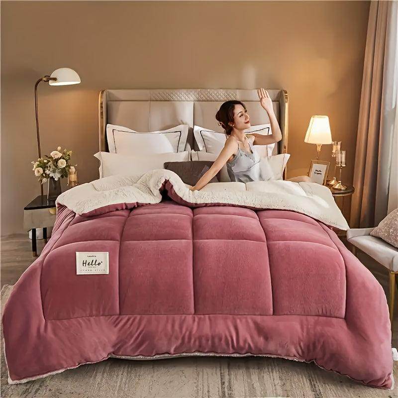 Thick Comforter - All-Season Quilted Ultra Soft Blanket - My Store