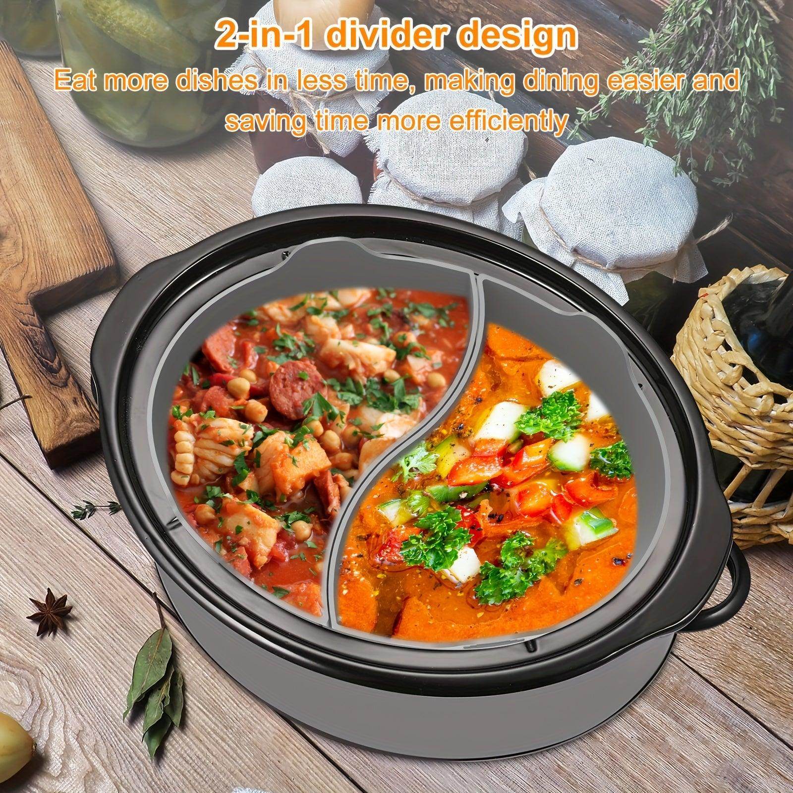 Reusable Silicone Slow Cooker Divider - My Store