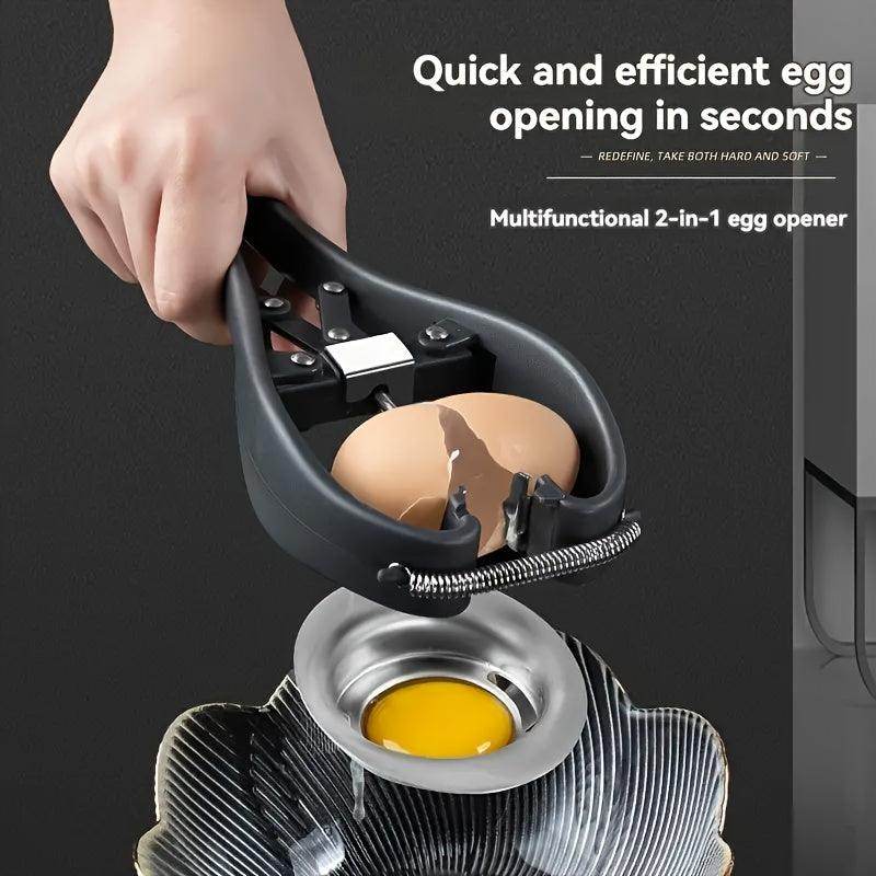 2-in-1 Stainless Steel Egg Opener & Separator - My Store