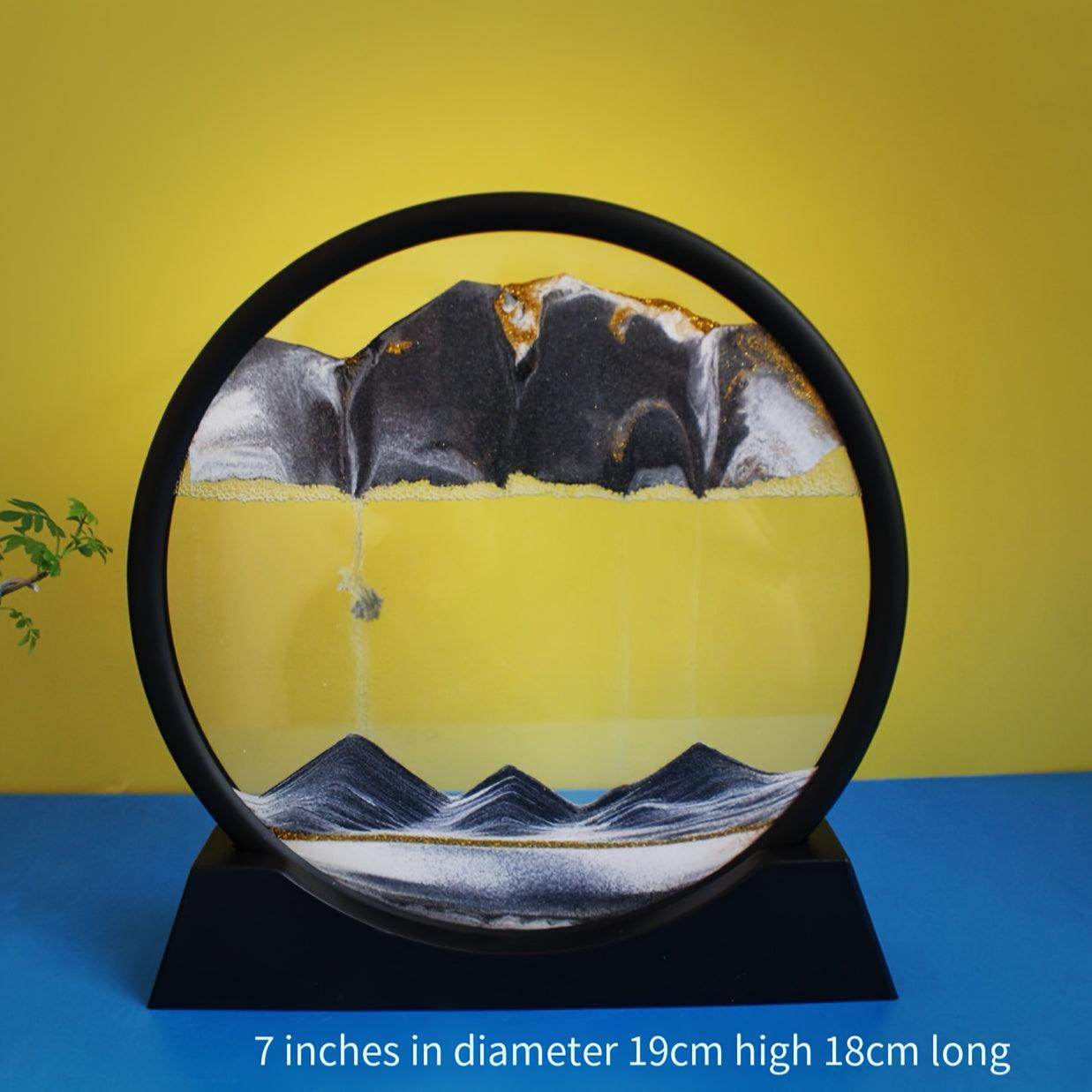 Dynamic Quicksand Glass Dome - My Store