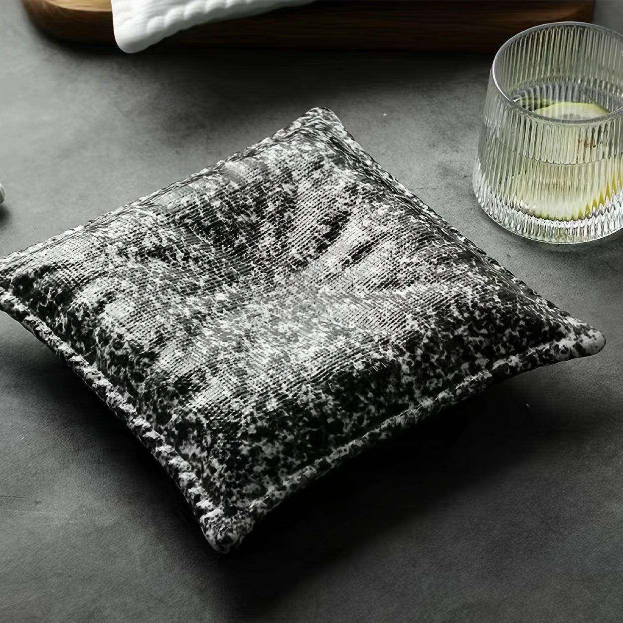 Elegant Oval Ceramic Salad Plate - My Store