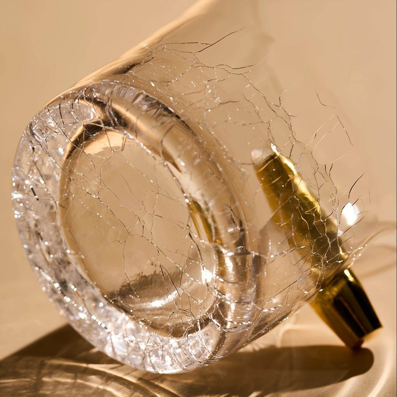 Handmade Crackle Bullet Whiskey Glasses - Set of 2 - My Store