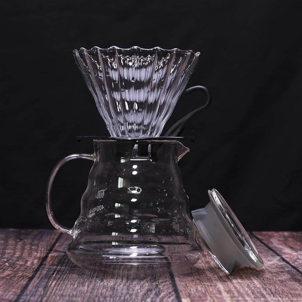 Glass Coffee Press & Pour Over Coffee Starter Set - My Store