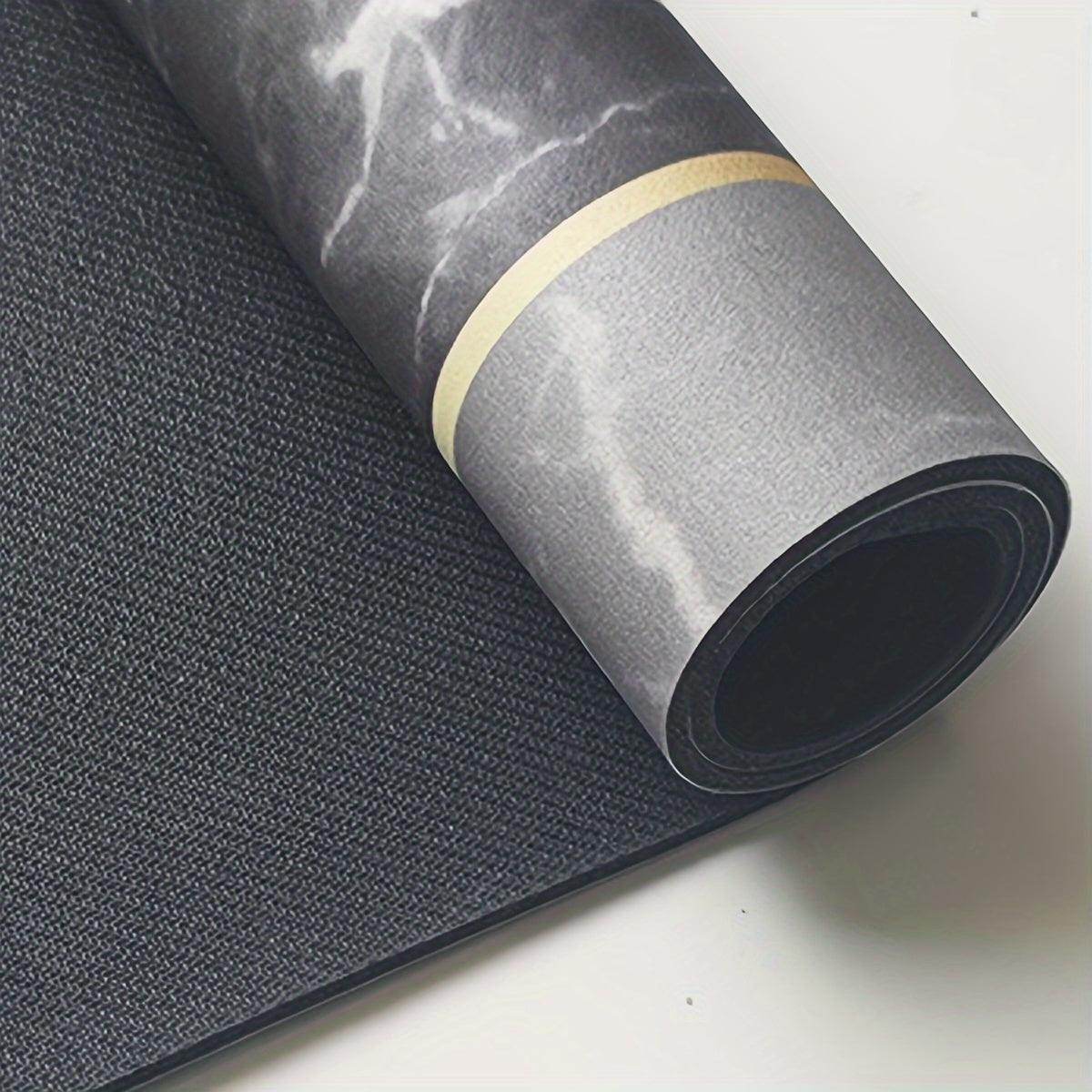 Quick-Dry Geometric Bathroom Mat - My Store